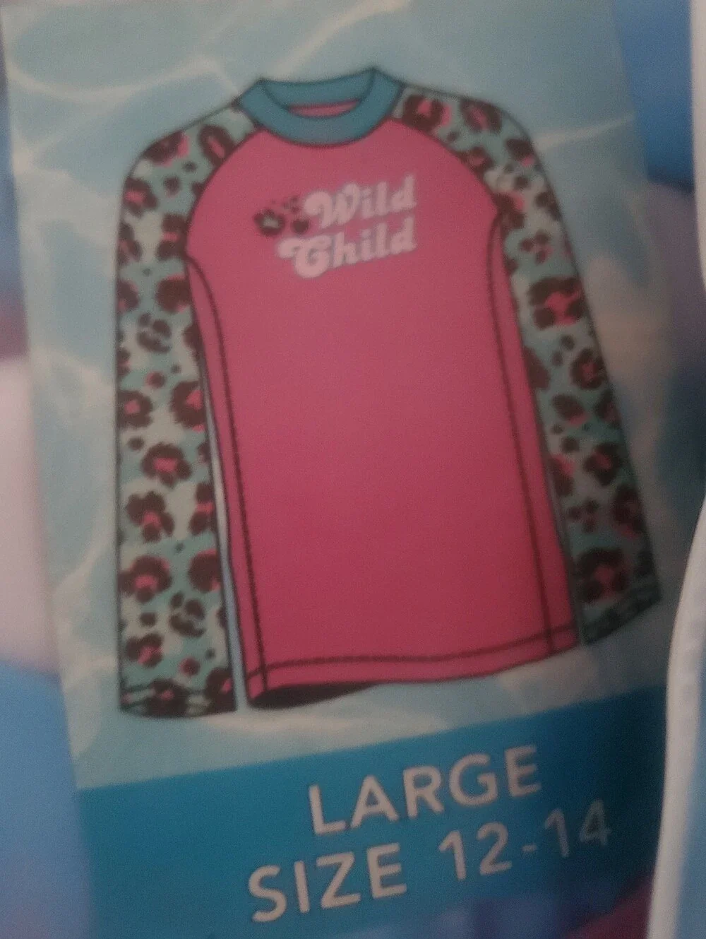 2 New Juice Box Girls Rash Guard Swim Tees